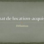 Contrat de location-acquisition