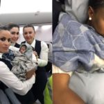 Nafi Diaby accouche dans l’avion, sa fille voyagera toute sa vie gratuitement et a déjà un contrat de…