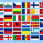Drapeaux des pays européens
